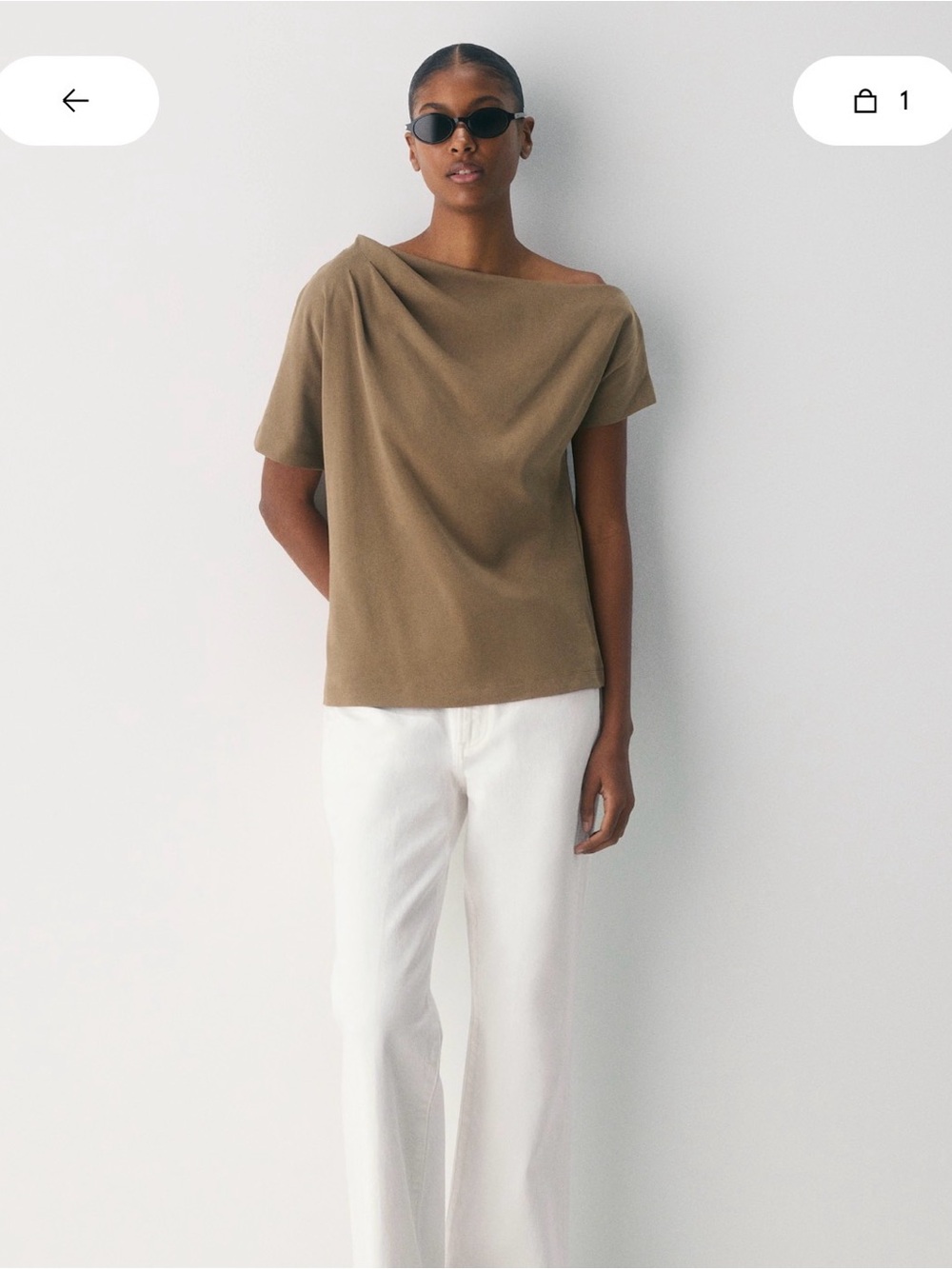 Aritzia Interlock Script Top - Picture 2 of 8